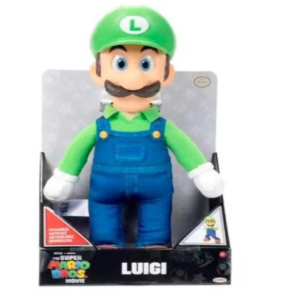 Nintendo Super Mario Movie Plush 15" Luigi - 41628-T